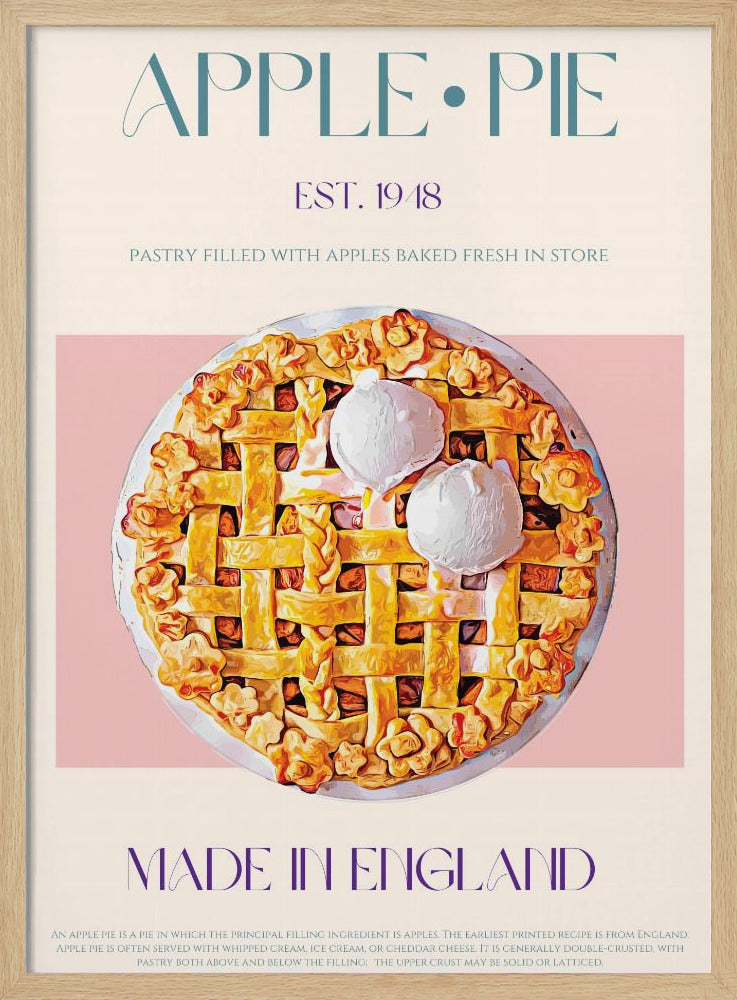 Äppelpaj | Poster