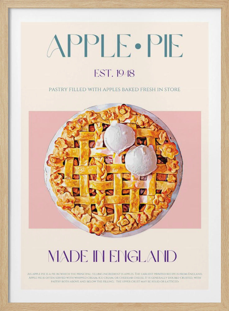 Äppelpaj | Poster