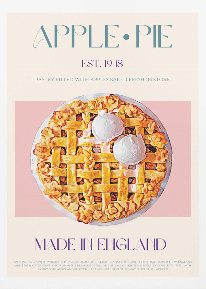 Äppelpaj | Poster