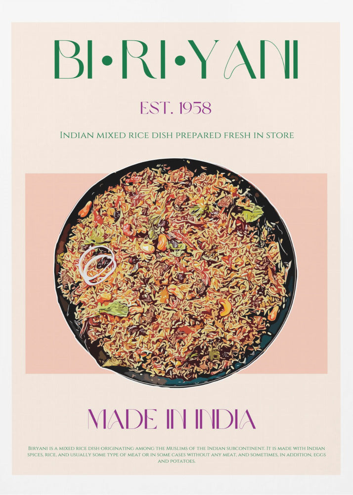 Gewürz-Biryani | Poster