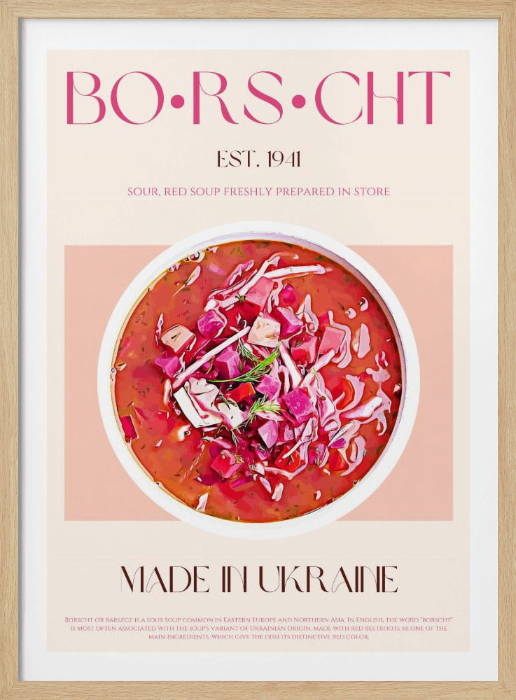 Ukrainsk Borsjtj-lycka | Poster