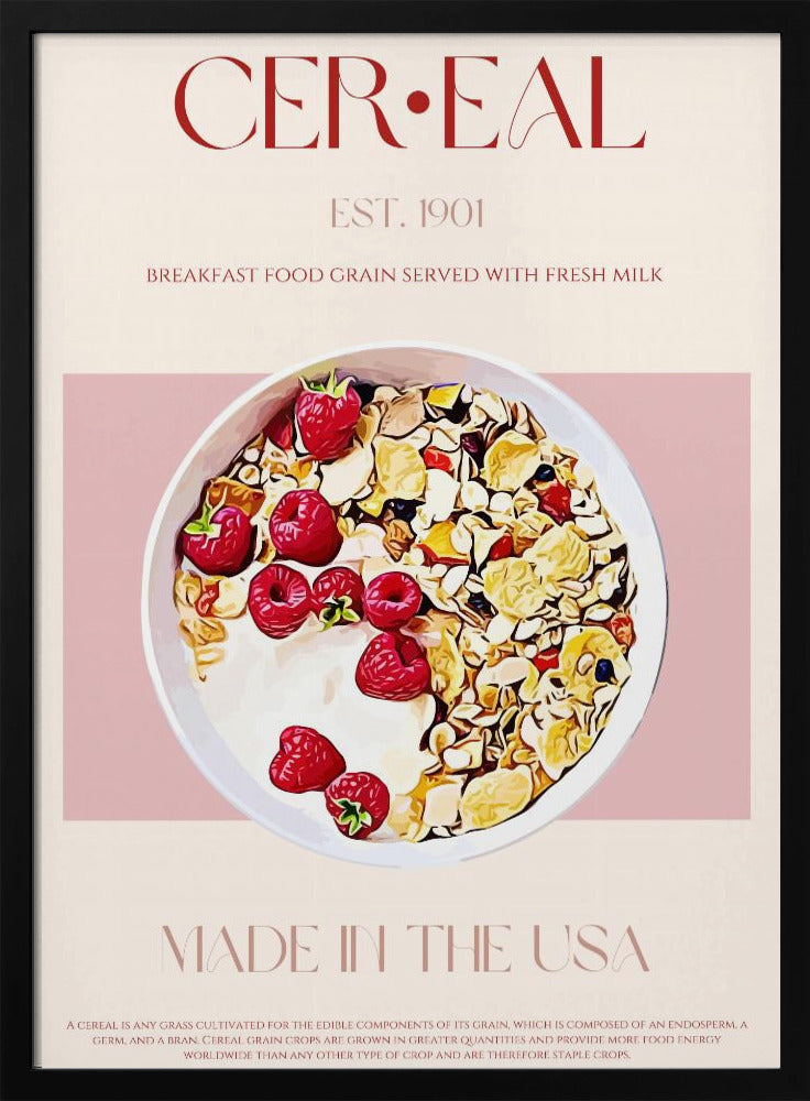 Bärfrukostlycka | Poster