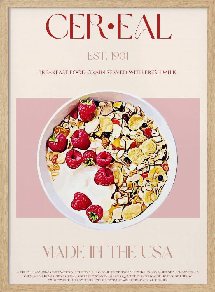 Bärfrukostlycka | Poster