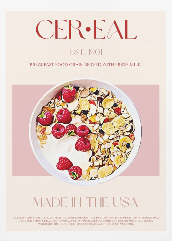 Bärfrukostlycka | Poster