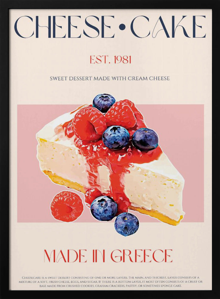 Grekisk dessertlycka | Poster
