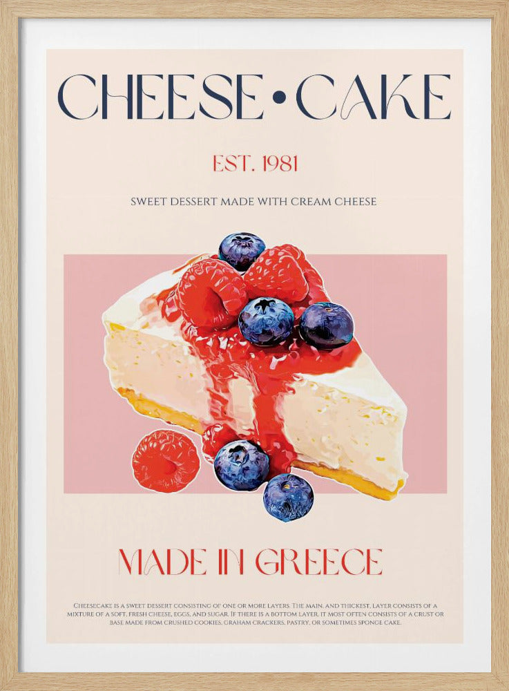 Grekisk dessertlycka | Poster