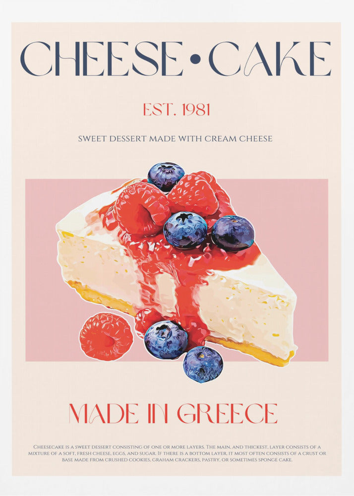 Grekisk dessertlycka | Poster