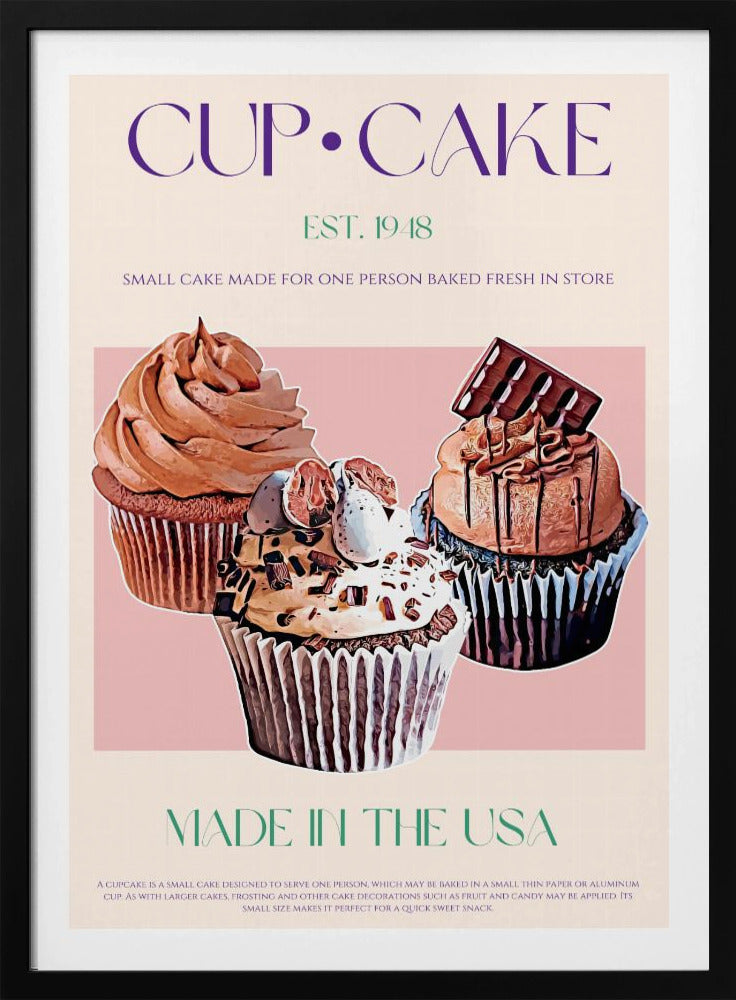 Dekadenta muffins | Poster