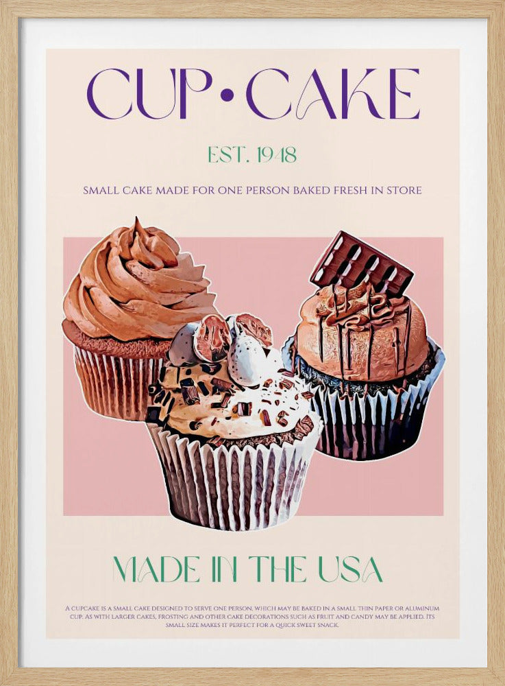 Dekadenta muffins | Poster