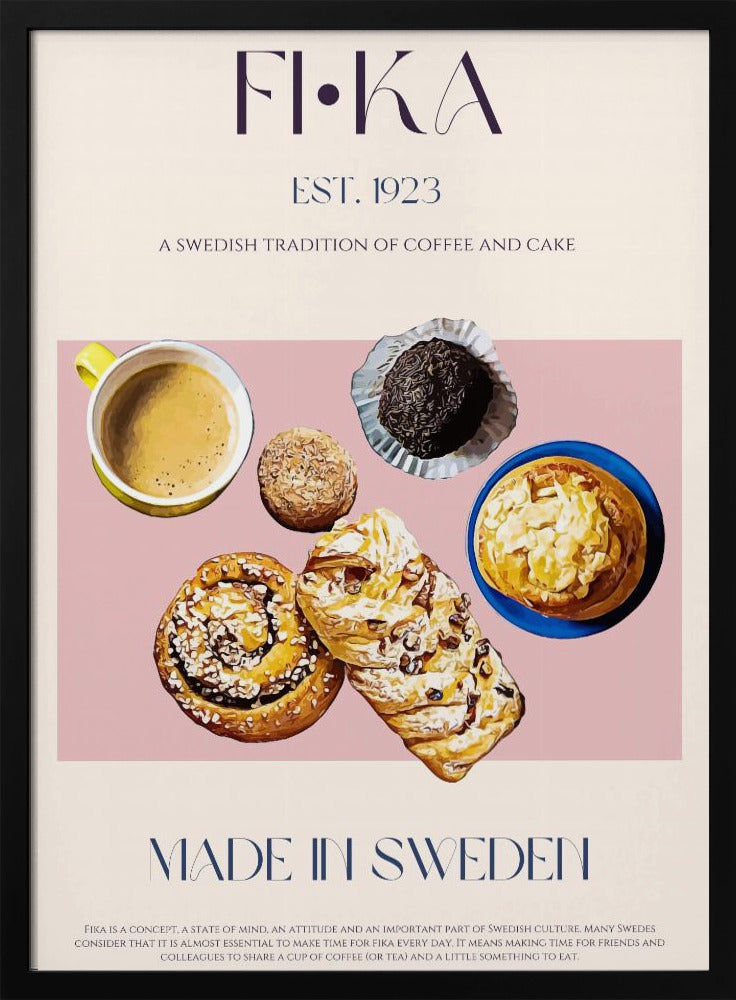 Svensk kaffepaus | Poster
