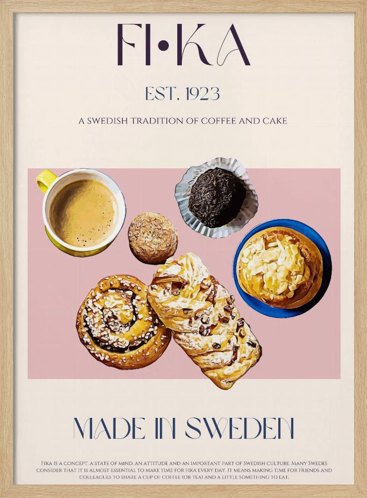 Svensk kaffepaus | Poster