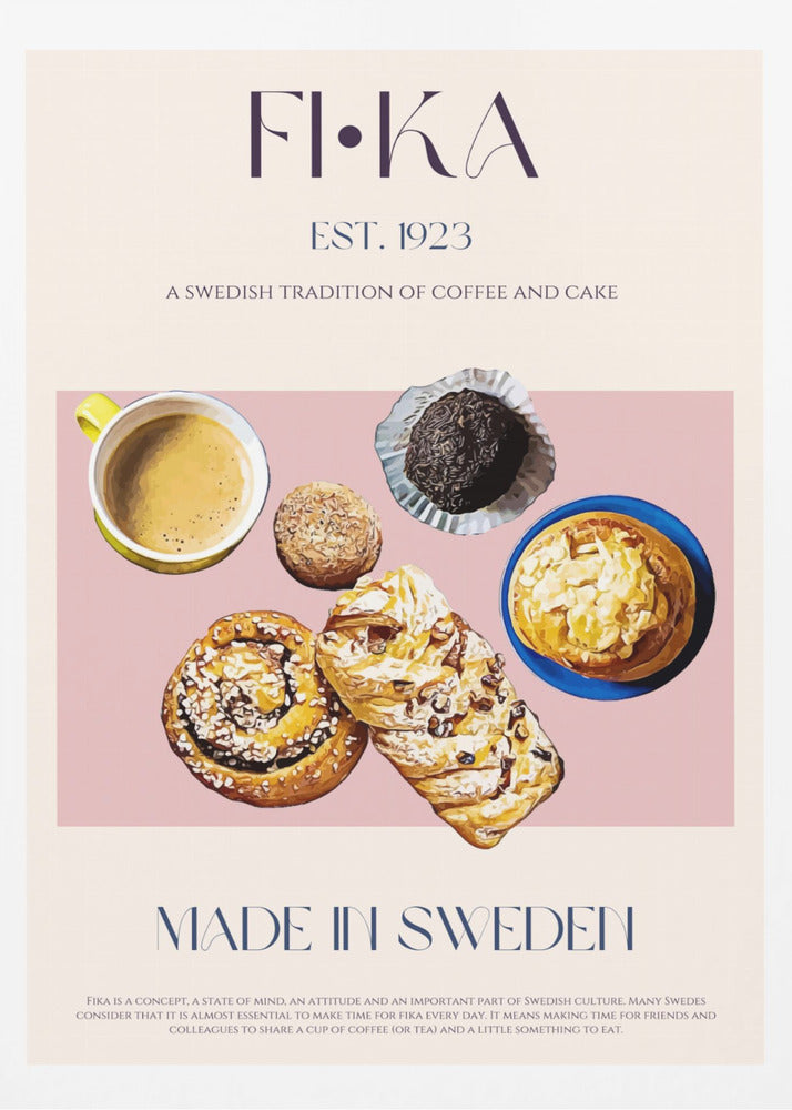 Svensk kaffepaus | Poster