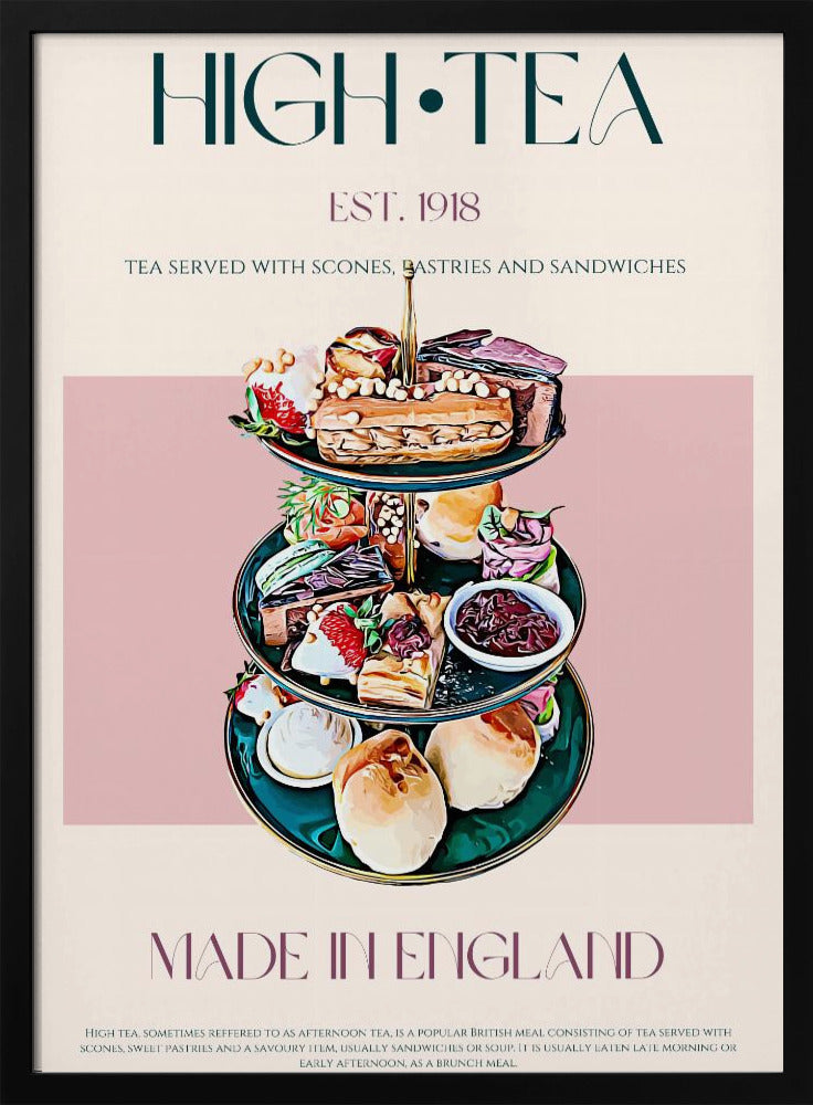 Elegant High Tea | Poster
