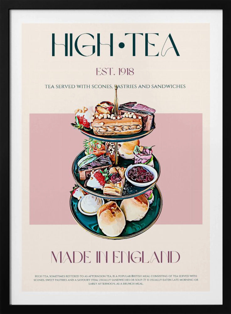 Elegant High Tea | Poster