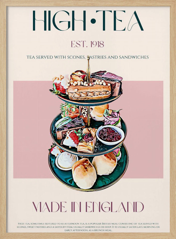 Elegant High Tea | Poster