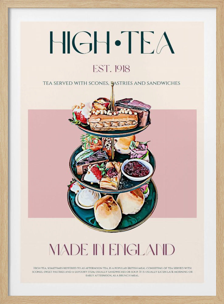 Elegant High Tea | Poster