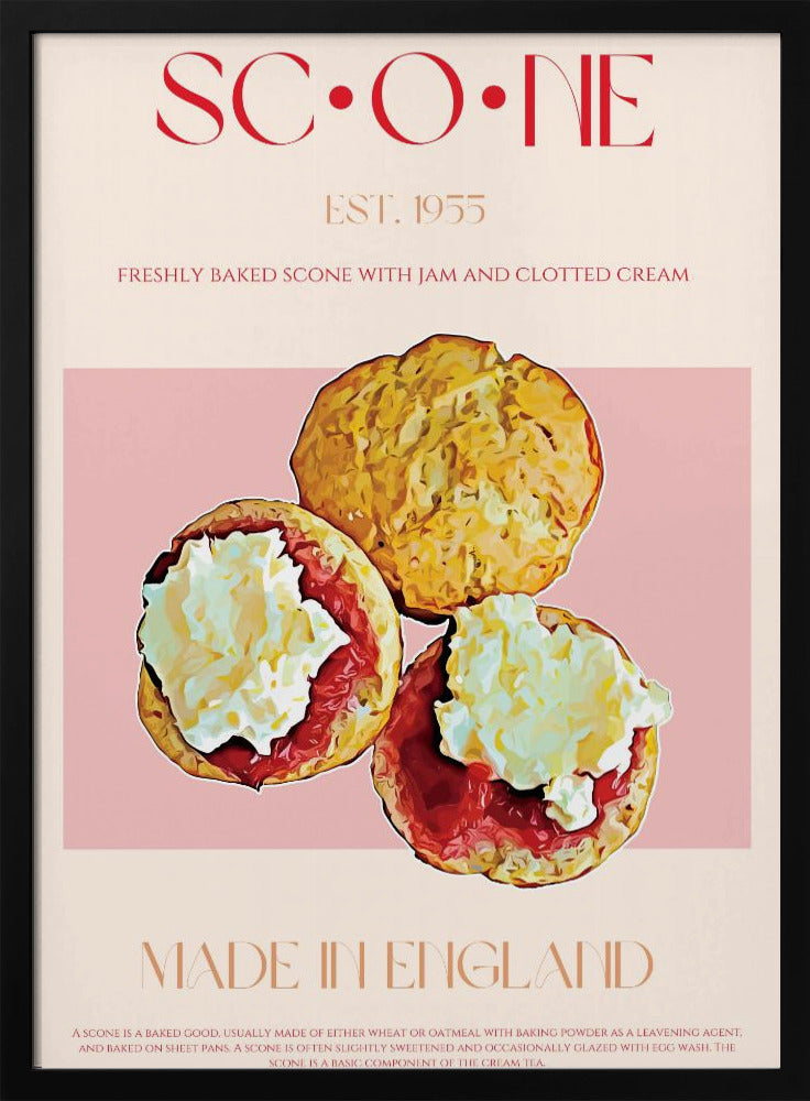 Engelsk Scone Delight | Poster