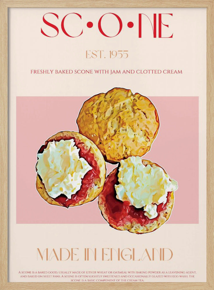 Engelsk Scone Delight | Poster