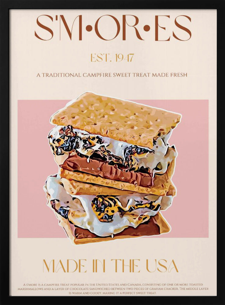 Süßes Lagerfeuervergnügen | Poster