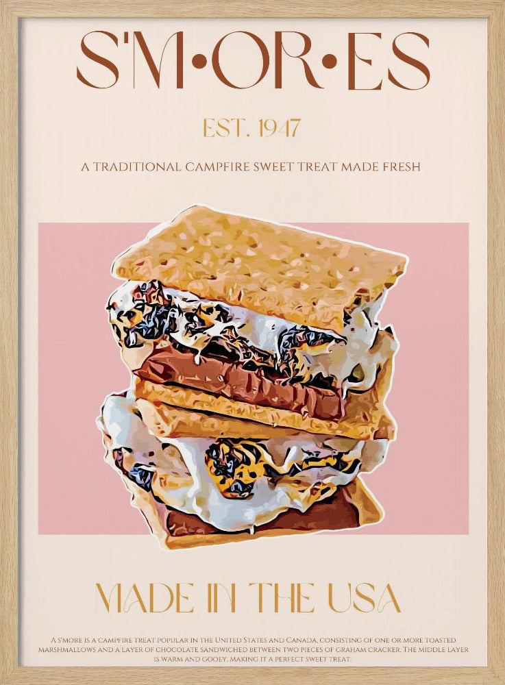 Süßes Lagerfeuervergnügen | Poster