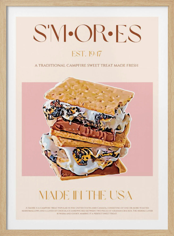 Süßes Lagerfeuervergnügen | Poster