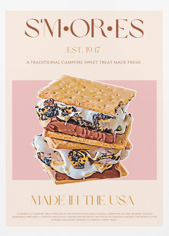 Süßes Lagerfeuervergnügen | Poster