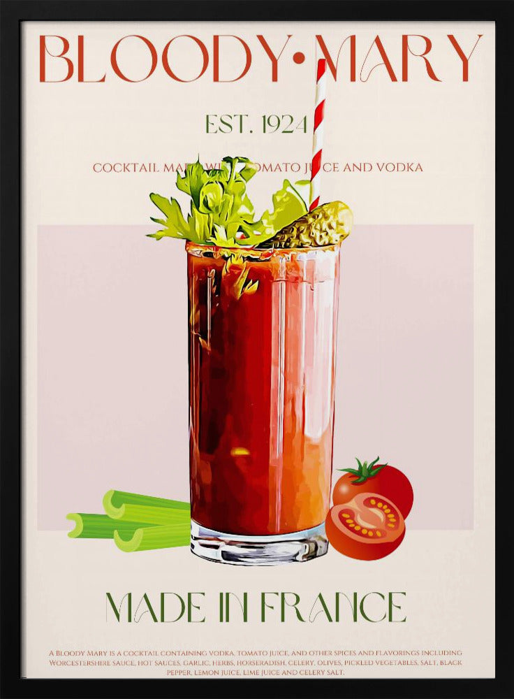 Klassisk cocktailnjutning | Poster