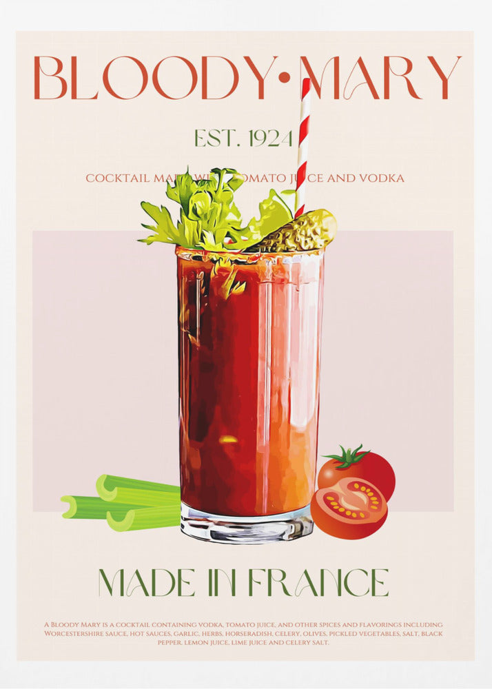Klassisk cocktailnjutning | Poster
