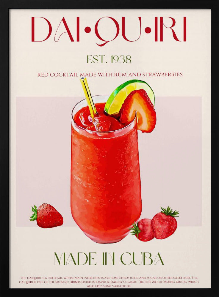 Kubansk Daiquiri-delight | Poster