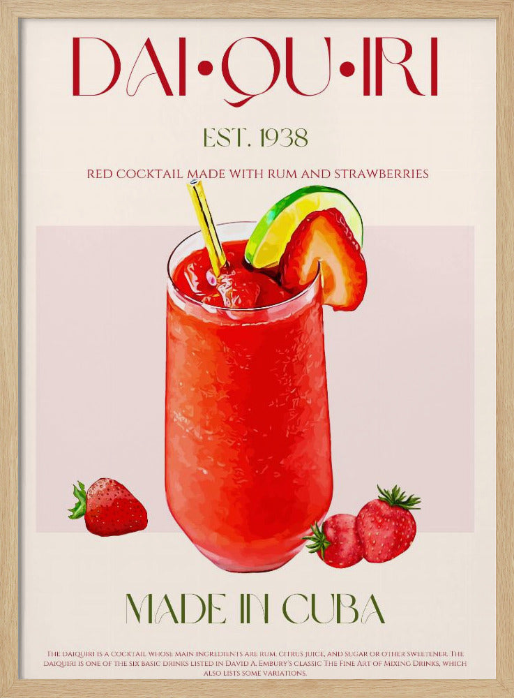 Kubansk Daiquiri-delight | Poster