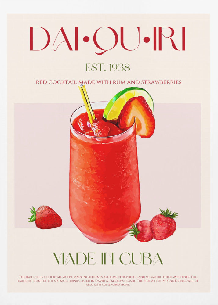 Kubansk Daiquiri-delight | Poster