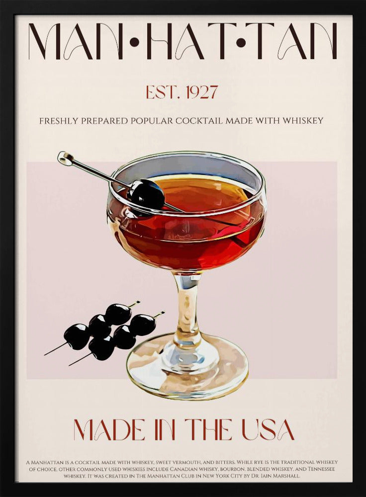 Klassiska Manhattan | Poster