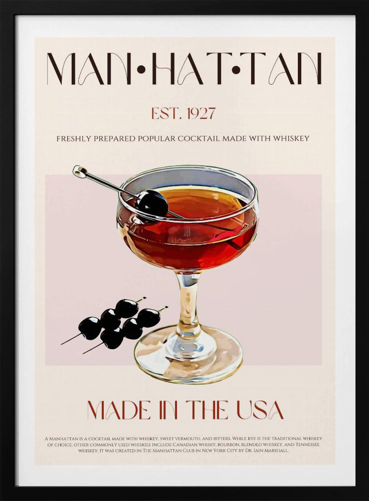 Klassiska Manhattan | Poster