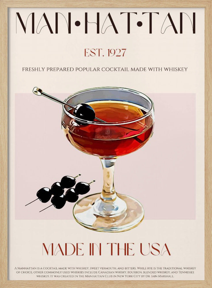 Klassiska Manhattan | Poster