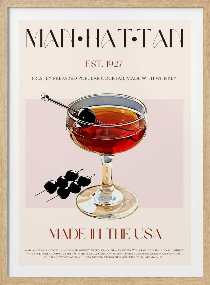 Klassiska Manhattan | Poster