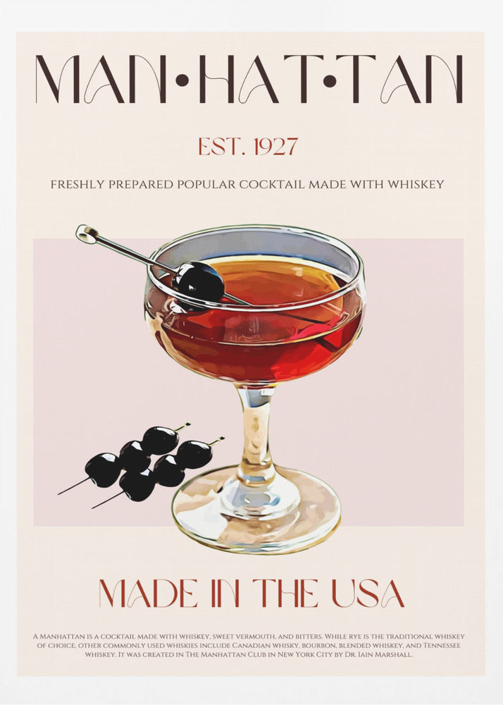 Klassiska Manhattan | Poster