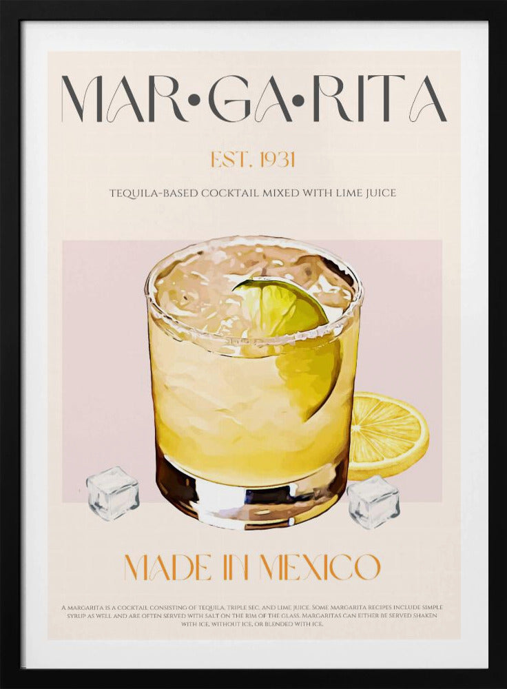 Margarita-tryck Cocktail | Poster
