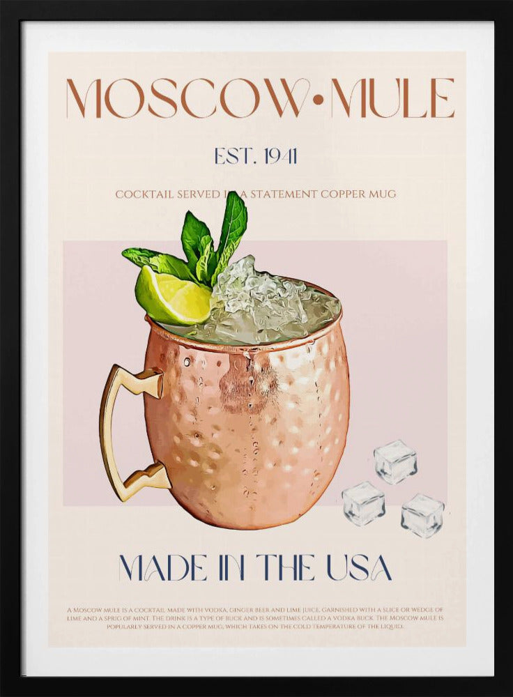 Moskvamula-tryck | Poster