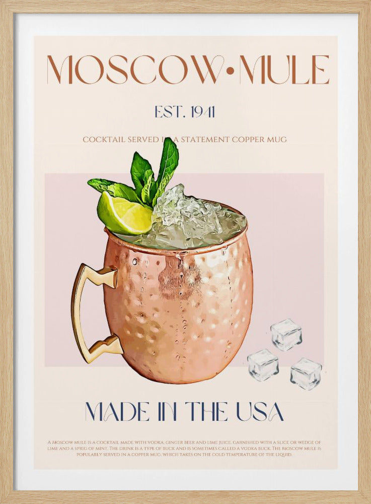Moskvamula-tryck | Poster
