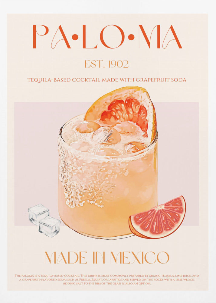 Tequila Sunrise Sip | Poster