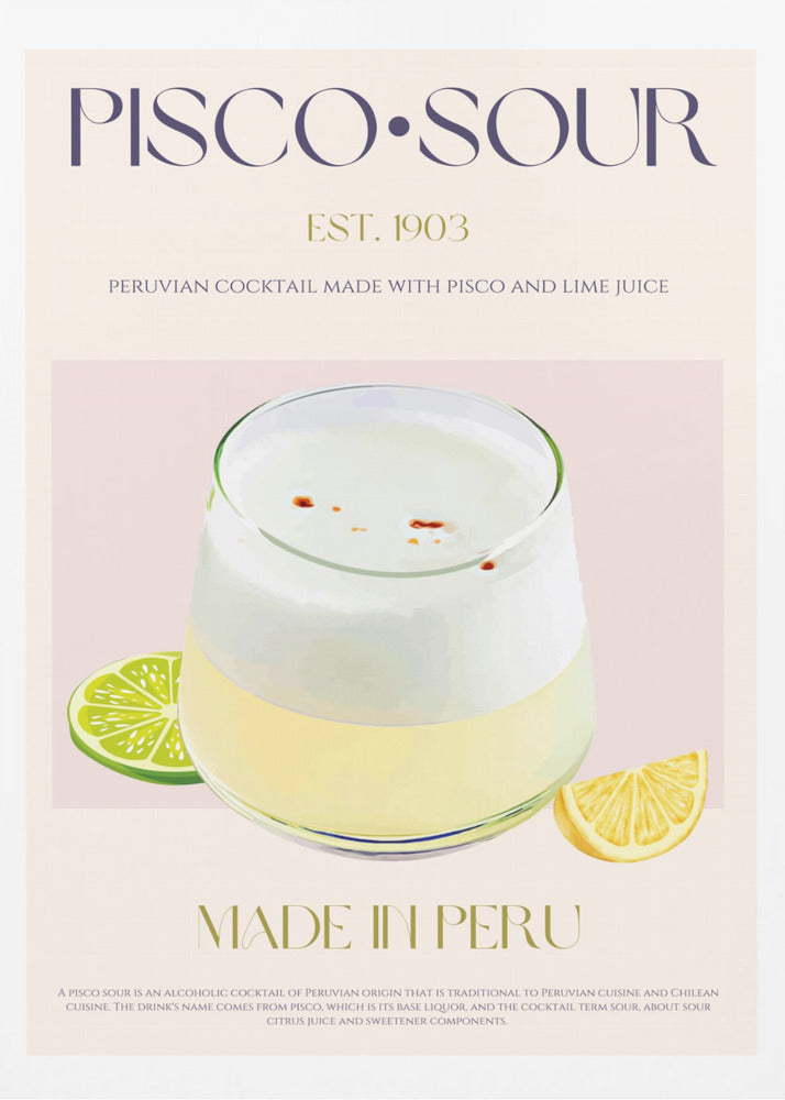Pisco Delight | Poster