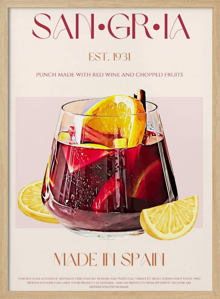 Ett glas fyllt med rött vin | Poster
