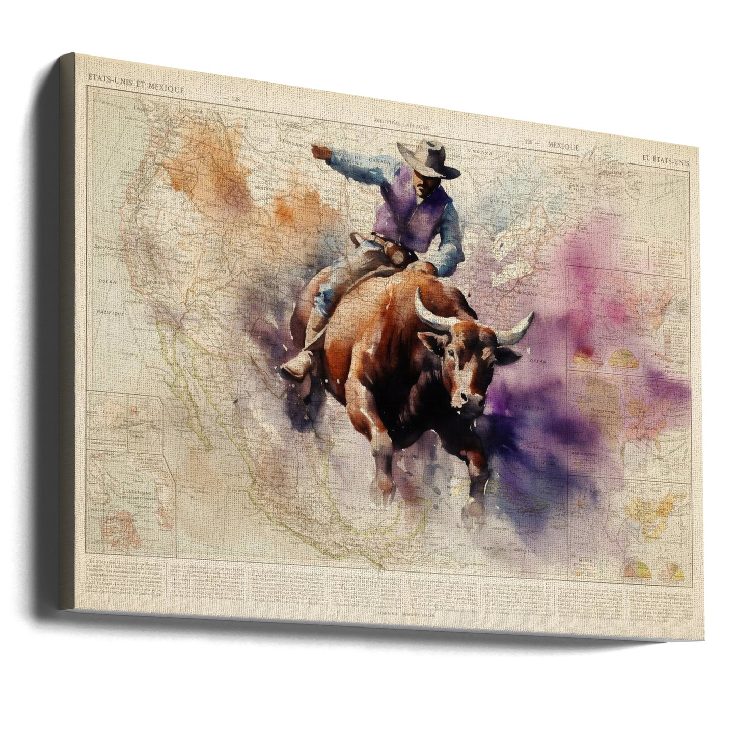 Tjurryttare | Canvas