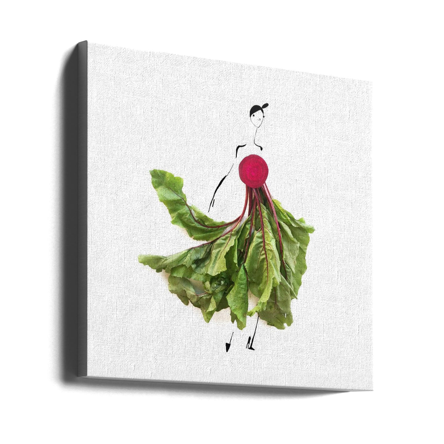 Rödbetsgrönt | Canvas