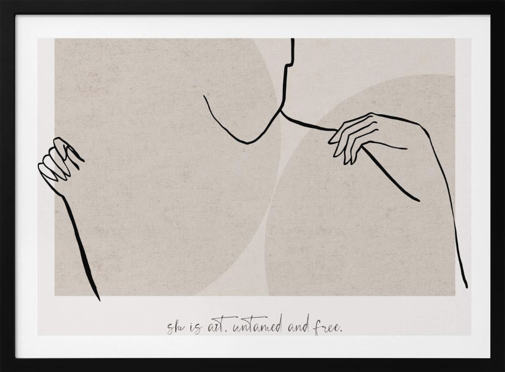 Elegant Silhouette | Poster