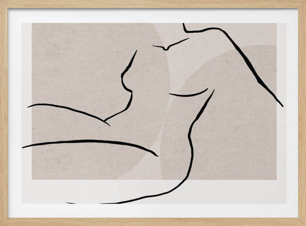 Curved Elegance | Poster