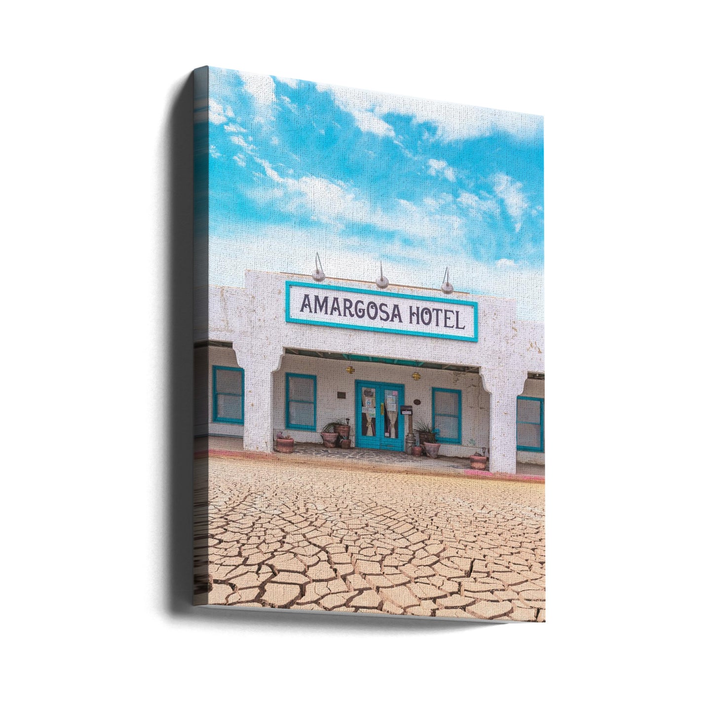 Historiska Amargosa Hotel och Operahus i Death Valley Junction, Kalifornien | Canvas