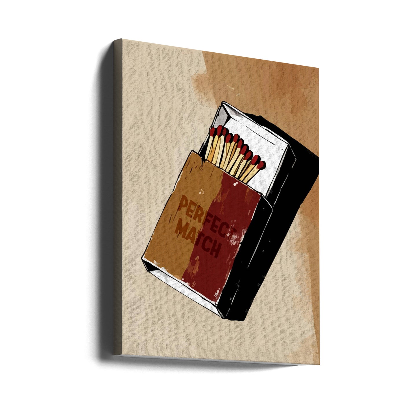 Tänd en tändsticka | Canvasduk
