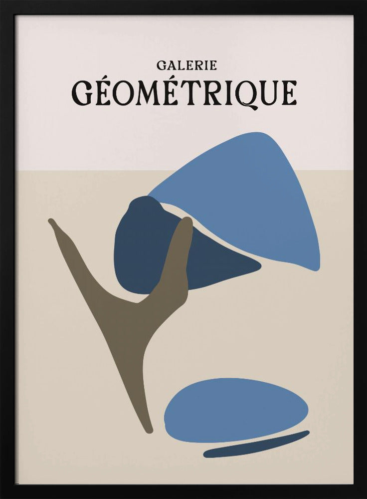Blue Abstractions | Poster