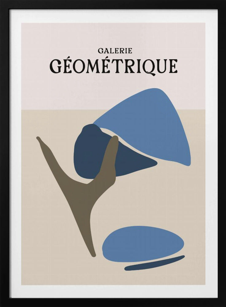 Blue Abstractions | Poster